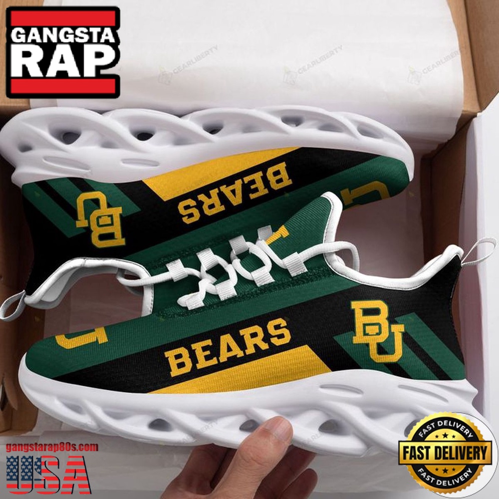 NCAA Baylor Bears Unique Design Max Soul Shoes Running Sneakers NCAA Baylor Bears Unique Design Max Soul Shoes Running Sneakers