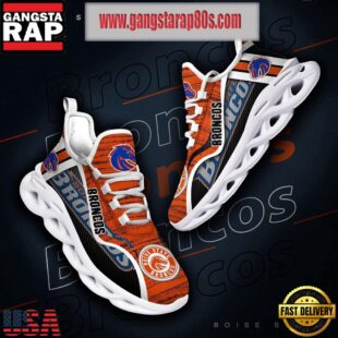 NCAA Boise State Broncos New Design Max Soul Shoes Running Sneakers