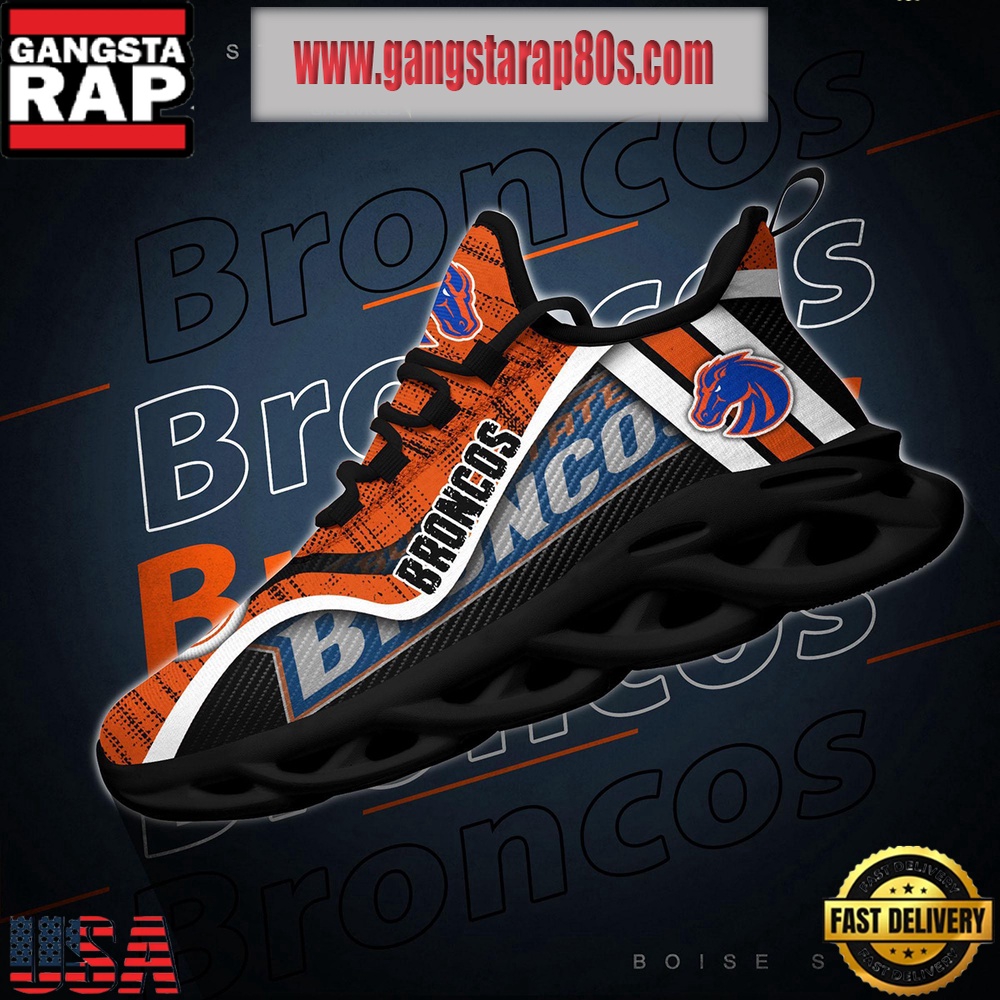 NCAA Boise State Broncos New Design Max Soul Shoes Running Sneakers NCAA Boise State Broncos New Design Max Soul Shoes Running Sneakers