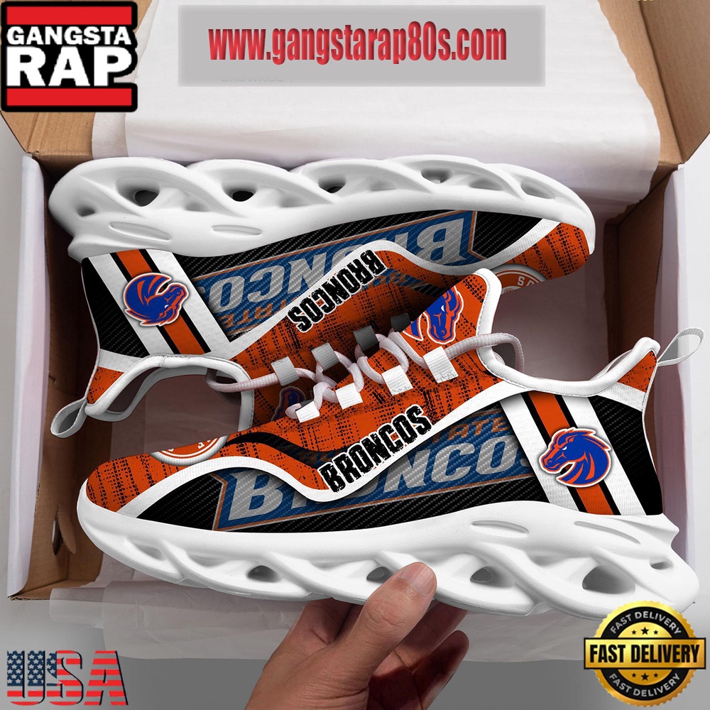 NCAA Boise State Broncos New Design Max Soul Shoes Running Sneakers NCAA Boise State Broncos New Design Max Soul Shoes Running Sneakers