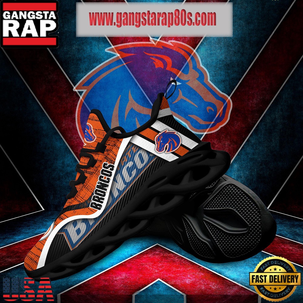 NCAA Boise State Broncos New Design Max Soul Shoes Running Sneakers NCAA Boise State Broncos New Design Max Soul Shoes Running Sneakers