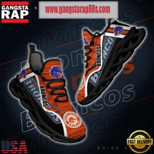 NCAA Boise State Broncos New Design Max Soul Shoes Running Sneakers