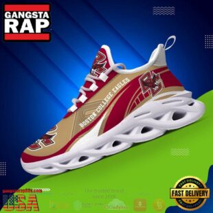 NCAA Boston College Eagles Football Clunky Unique Design Max Soul Shoes Running Sneakers