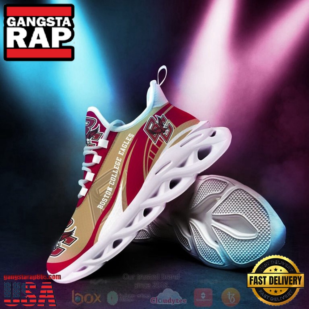 NCAA Boston College Eagles Football Clunky Unique Design Max Soul Shoes Running Sneakers NCAA Boston College Eagles Football Clunky Unique Design Max Soul Shoes Running Sneakers