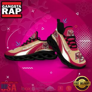 NCAA Boston College Eagles Football Clunky Unique Design Max Soul Shoes Running Sneakers