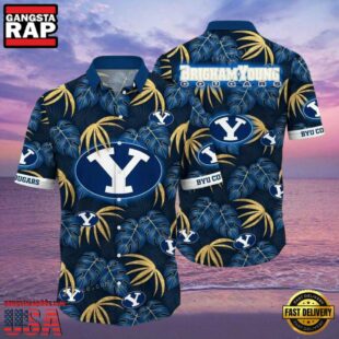 NCAA Byu Cougars Flower Hawaiian Shirt 3D Shirt, Byu Cougars Gifts For Her