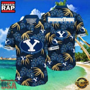 NCAA Byu Cougars Flower Hawaiian Shirt 3D Shirt, Byu Cougars Gifts For Her