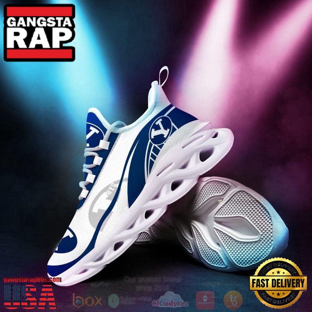 NCAA Byu Cougars Football Clunky Unique Design Max Soul Shoes Running Sneakers NCAA Byu Cougars Football Clunky Unique Design Max Soul Shoes Running Sneakers