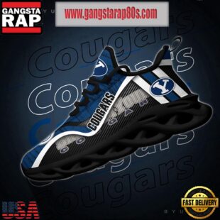 NCAA BYU Cougars New Design Max Soul Shoes Running Sneakers