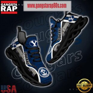NCAA BYU Cougars New Design Max Soul Shoes Running Sneakers