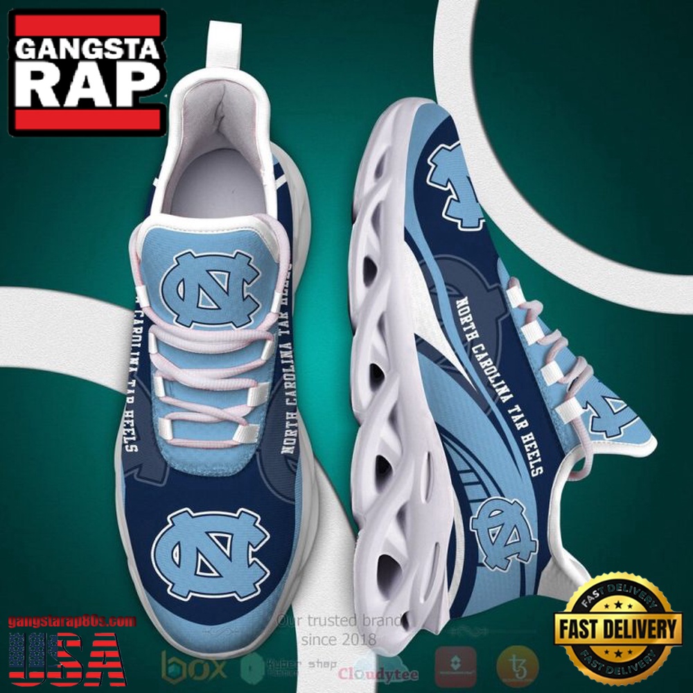 NCAA Carolina Tar Heels Football Clunky Unique Design Max Soul Shoes Running Sneakers NCAA Carolina Tar Heels Football Clunky Unique Design Max Soul Shoes Running Sneakers