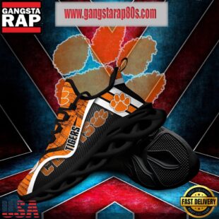NCAA Clemson Tigers New Design Max Soul Shoes Running Sneakers