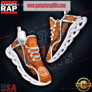 NCAA Clemson Tigers New Design Max Soul Shoes Running Sneakers