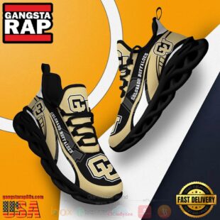 NCAA Colorado Buffaloes Football Clunky Unique Design Max Soul Shoes Running Sneakers