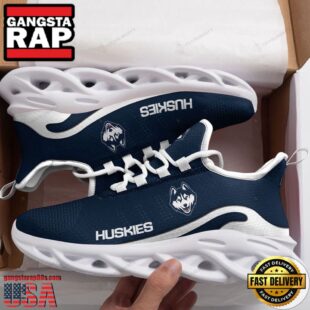 NCAA Connecticut Huskies Unique Design Max Soul Shoes Running Sneakers