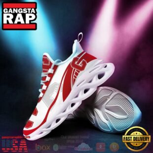 NCAA Cornell Big Red Football Clunky Unique Design Max Soul Shoes Running Sneakers