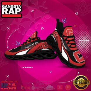 NCAA Cornell Big Red Football Clunky Unique Design Max Soul Shoes Running Sneakers