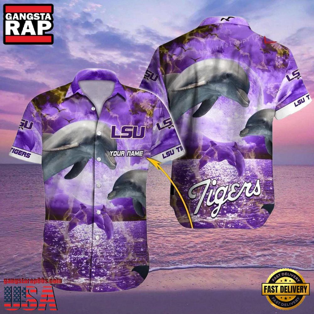 NCAA Custom Lsu Tigers Style Hot Trending Summer Aloha Hawaiian Shirt Cheap NCAA Custom Lsu Tigers Style Hot Trending Summer Aloha Hawaiian Shirt Cheap