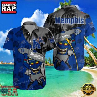 NCAA Custom Memphis Tigers Style Hot Trending Summer Aloha Hawaiian Shirt.jpg