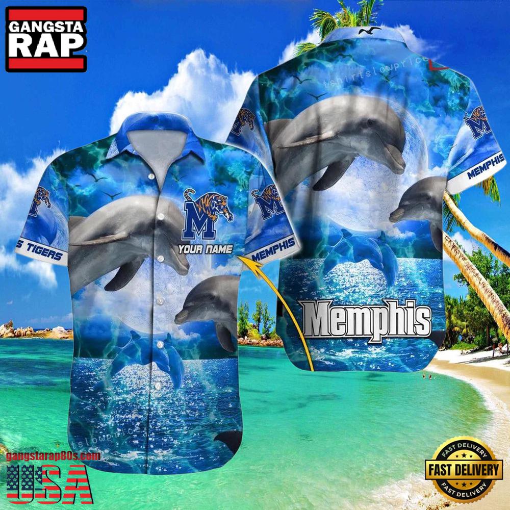 NCAA Custom Memphis Tigers Style Hot Trending Summer Aloha Hawaiian Shirts NCAA Custom Memphis Tigers Style Hot Trending Summer Aloha Hawaiian Shirts