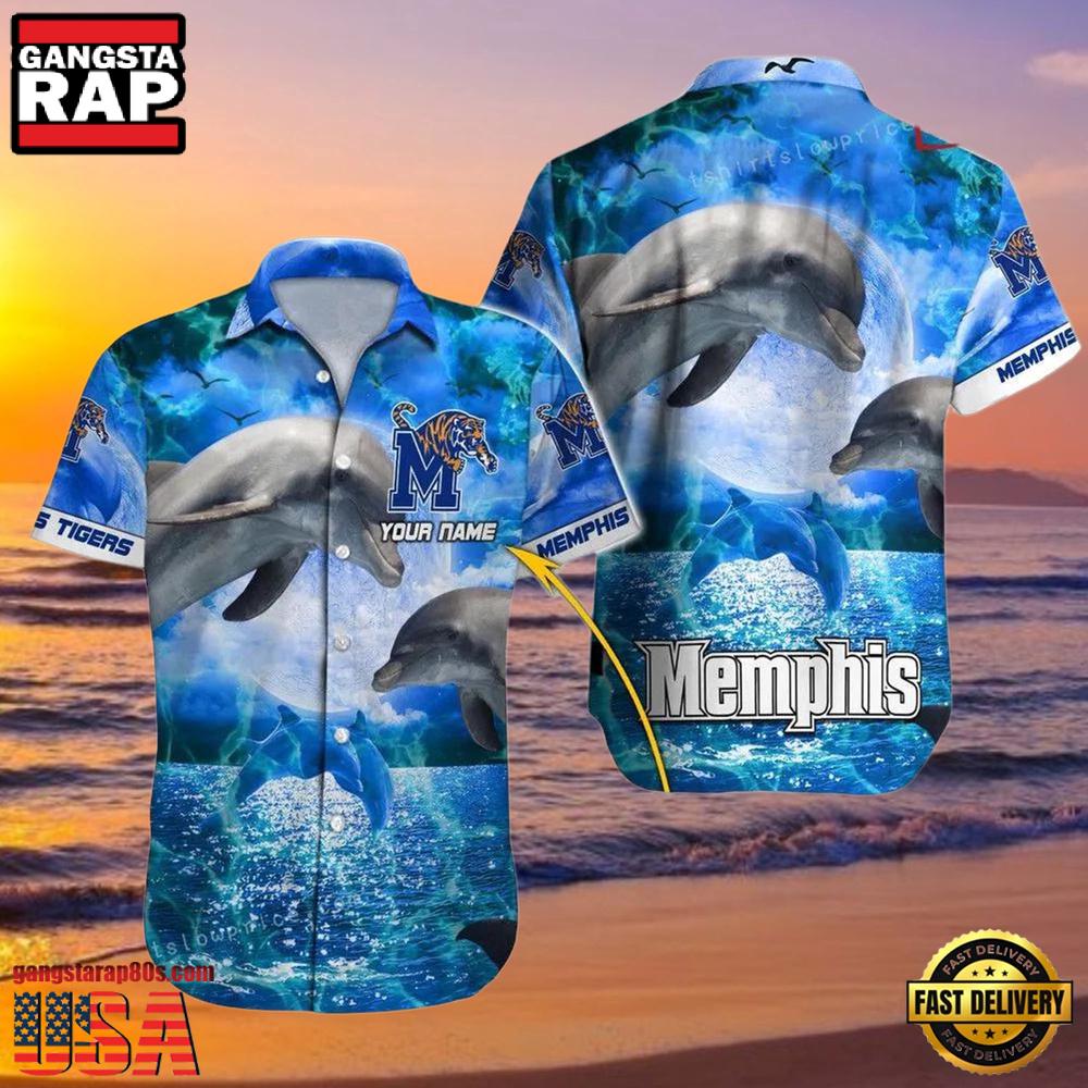 NCAA Custom Memphis Tigers Style Hot Trending Summer Aloha Hawaiian Shirts NCAA Custom Memphis Tigers Style Hot Trending Summer Aloha Hawaiian Shirts