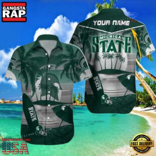 NCAA Custom Michigan State Spartans Style Hot Trending Summer Aloha Hawaiian Shirt For Men And Women.jpg