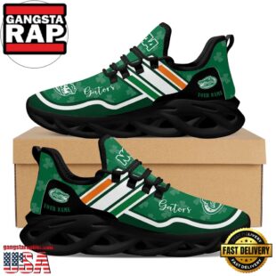 NCAA Custom Name Florida Gators Logo Saint Patrick'S Day Unique Design Max Soul Shoes Running Sneakers