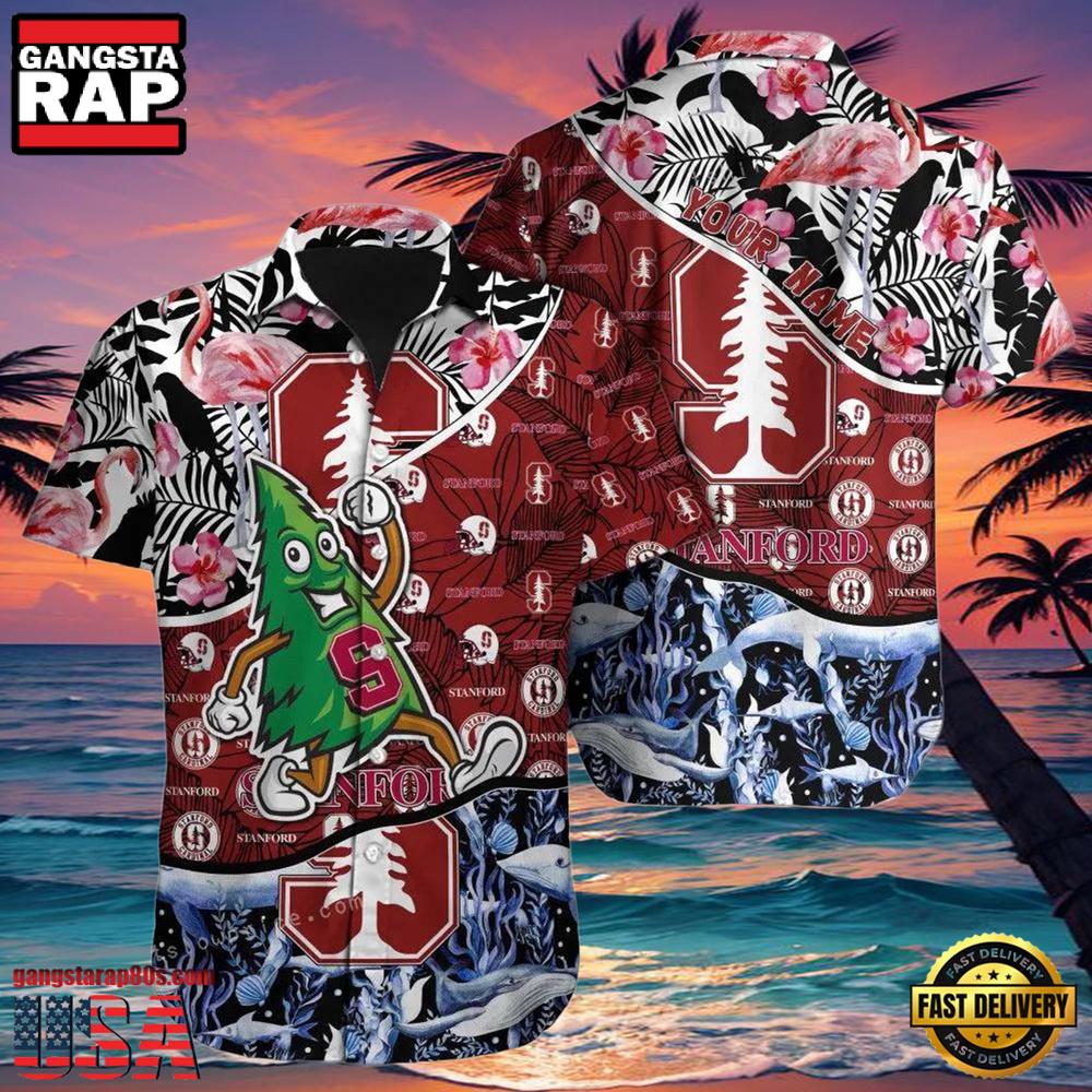 NCAA Custom Name Stanford Cardinal Hawaiian Shirt Cheap For Mens Womens NCAA Custom Name Stanford Cardinal Hawaiian Shirt Cheap For Mens Womens