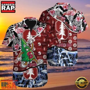 NCAA Custom Name Stanford Cardinal Hawaiian Shirt Cheap For Mens Womens