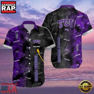 NCAA Custom Name Tcu Horned Frogs Hawaiian Shirt Outfit