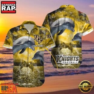NCAA Custom Name Ucf Knights Hawaiian Shirt Man