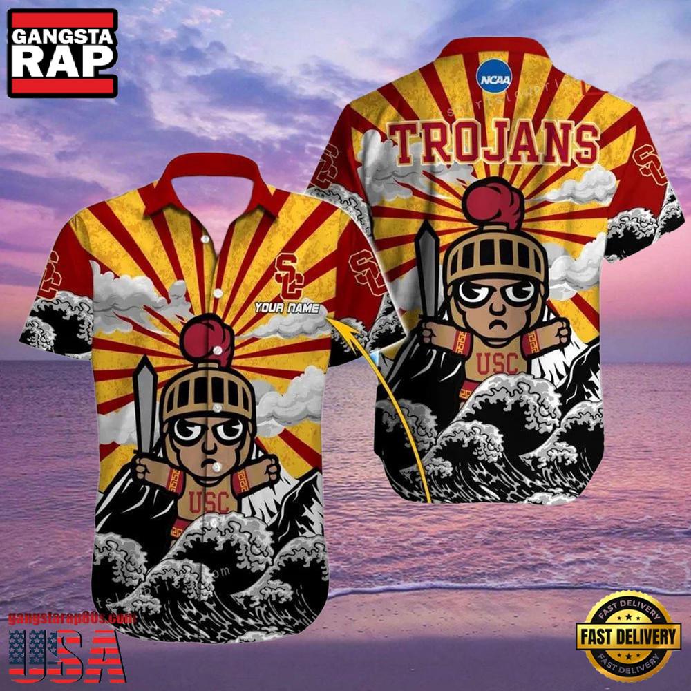NCAA Custom Name Usc Trojans Hawaiian Shirt Hawaiian Shirt Cheap For Mens Womens NCAA Custom Name Usc Trojans Hawaiian Shirt Hawaiian Shirt Cheap For Mens Womens