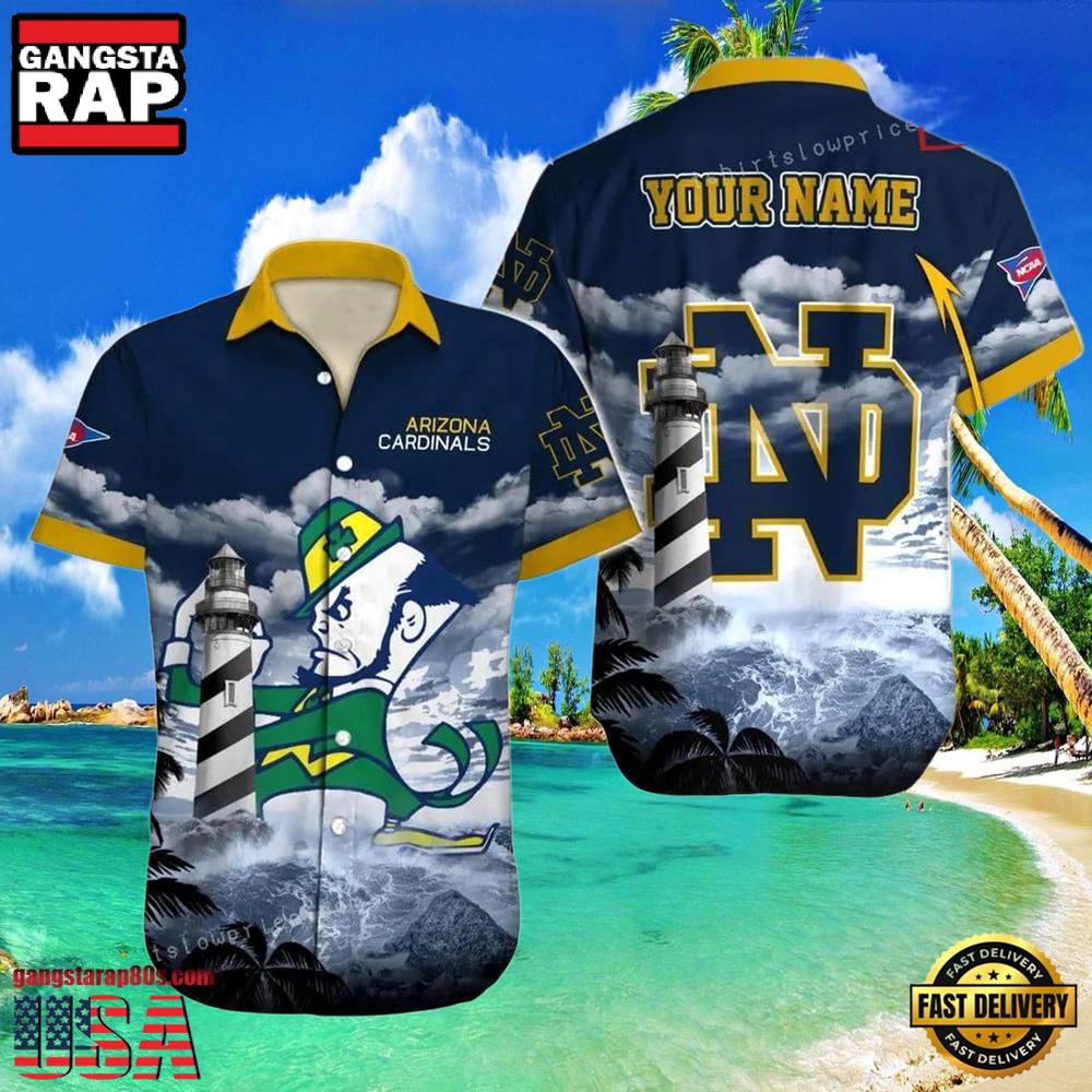 NCAA Custom Notre Dame Fighting Irish Style Hot Trending Summer Aloha Hawaiian Shirt NCAA Custom Notre Dame Fighting Irish Style Hot Trending Summer Aloha Hawaiian Shirt