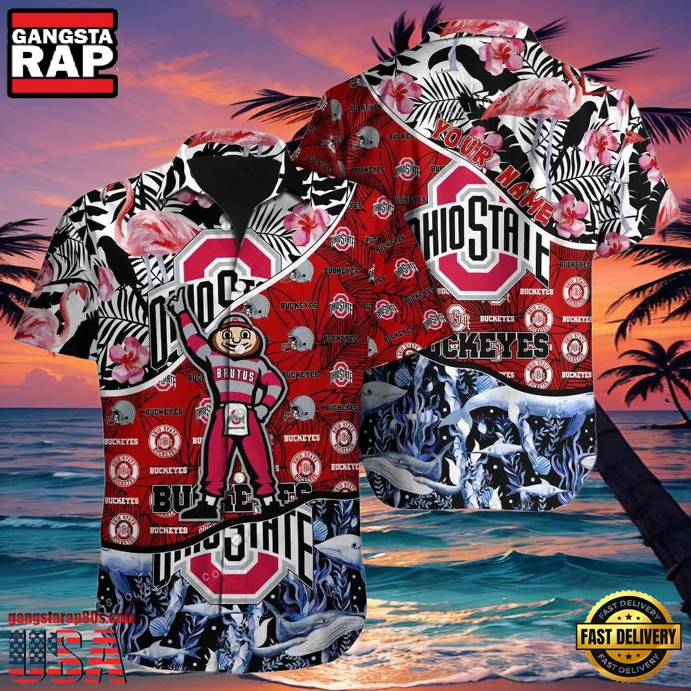 NCAA Custom Ohio State Buckeyes Style Hot Trending Summer Aloha Hawaiian Shirt For Mens Womens NCAA Custom Ohio State Buckeyes Style Hot Trending Summer Aloha Hawaiian Shirt For Mens Womens