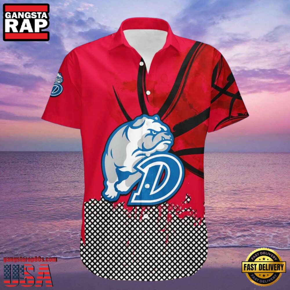 NCAA Drake Bulldogs Hawaiian Shirt For Men Women NCAA Drake Bulldogs Hawaiian Shirt For Men Women