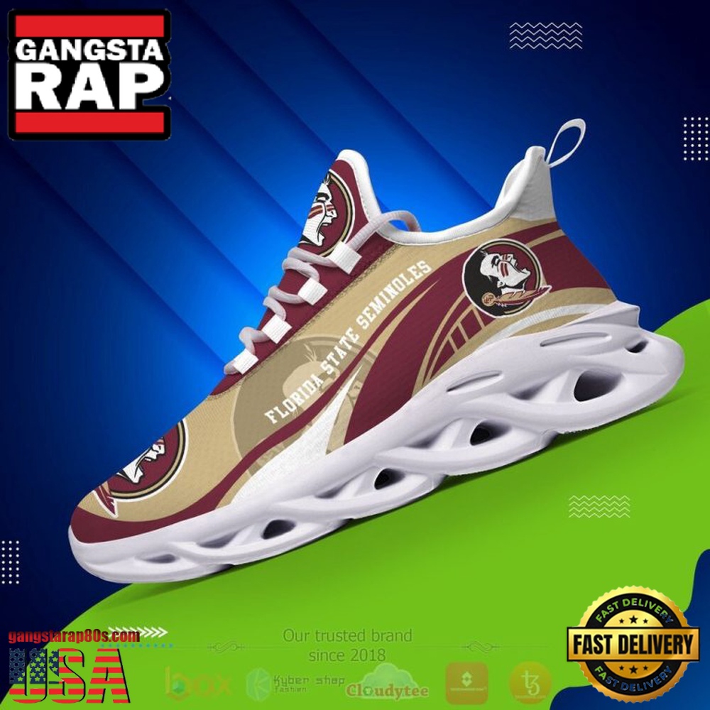 NCAA Florida State Seminoles Football Clunky Unique Design Max Soul Shoes Running Sneakers NCAA Florida State Seminoles Football Clunky Unique Design Max Soul Shoes Running Sneakers