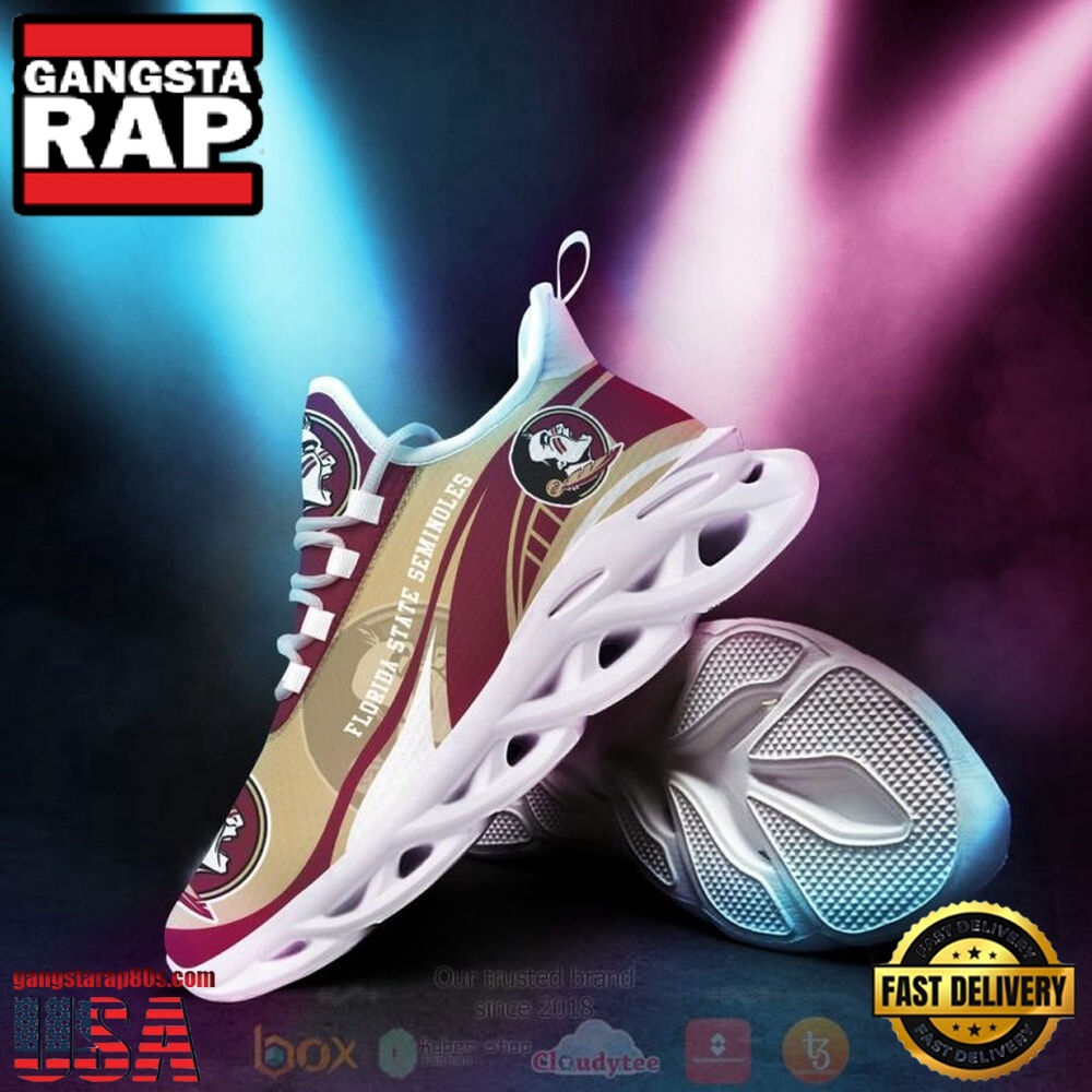 NCAA Florida State Seminoles Football Clunky Unique Design Max Soul Shoes Running Sneakers NCAA Florida State Seminoles Football Clunky Unique Design Max Soul Shoes Running Sneakers