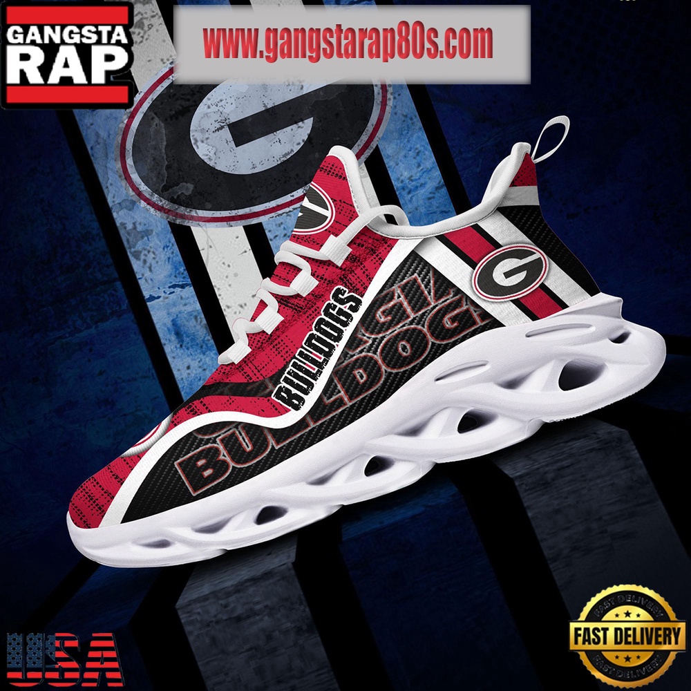 NCAA Georgia Bulldogs New Design Max Soul Shoes Running Sneakers NCAA Georgia Bulldogs New Design Max Soul Shoes Running Sneakers