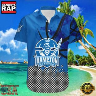 NCAA Hampton Pirates Hawaiian Shirt For Men Women