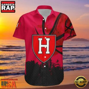 NCAA Harvard Crimson Hawaiian Shirt For Men Women