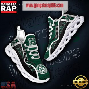 NCAA Hawaii Rainbow Warriors New Design Max Soul Shoes Running Sneakers