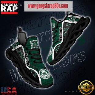 NCAA Hawaii Rainbow Warriors New Design Max Soul Shoes Running Sneakers