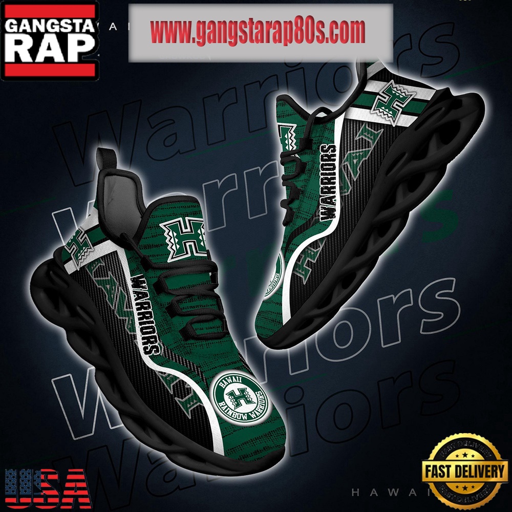 NCAA Hawaii Rainbow Warriors New Design Max Soul Shoes Running Sneakers NCAA Hawaii Rainbow Warriors New Design Max Soul Shoes Running Sneakers