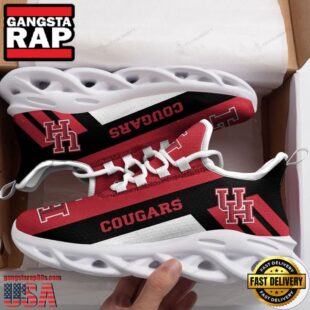 NCAA Houston Cougars Unique Design Max Soul Shoes Running Sneakers