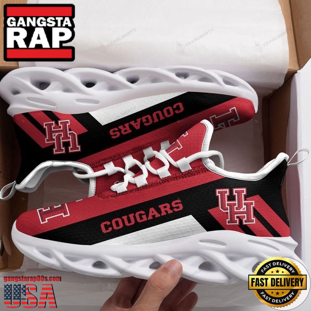 NCAA Houston Cougars Unique Design Max Soul Shoes Running Sneakers NCAA Houston Cougars Unique Design Max Soul Shoes Running Sneakers