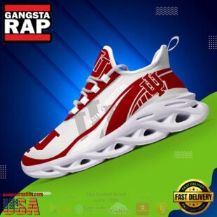 NCAA Indiana Hoosiers Football Clunky Unique Design Max Soul Shoes Running Sneakers