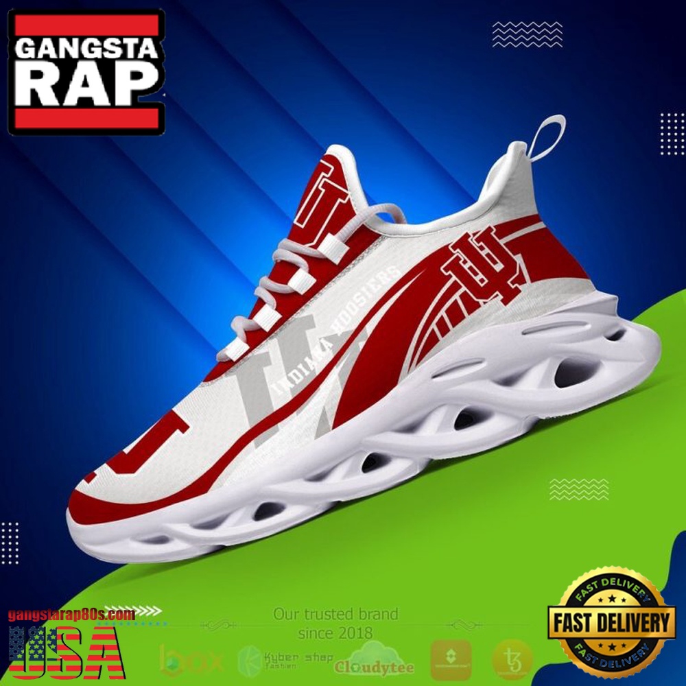 NCAA Indiana Hoosiers Football Clunky Unique Design Max Soul Shoes Running Sneakers NCAA Indiana Hoosiers Football Clunky Unique Design Max Soul Shoes Running Sneakers