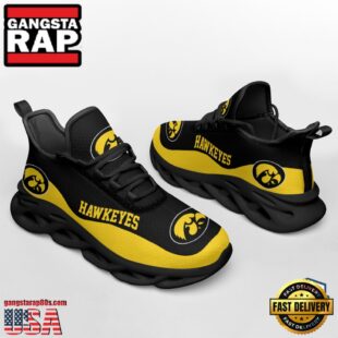 NCAA Iowa Hawkeyes Unique Design Max Soul Shoes Running Sneakers
