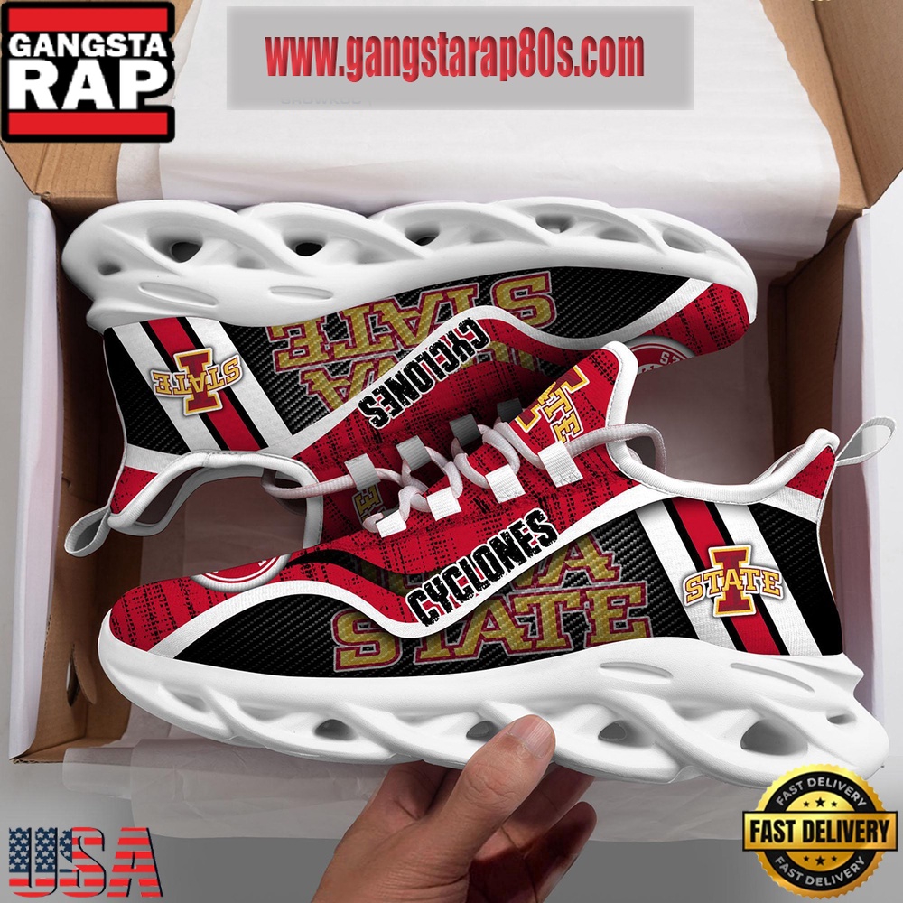 NCAA Iowa State Cyclones New Design Max Soul Shoes Running Sneakers NCAA Iowa State Cyclones New Design Max Soul Shoes Running Sneakers