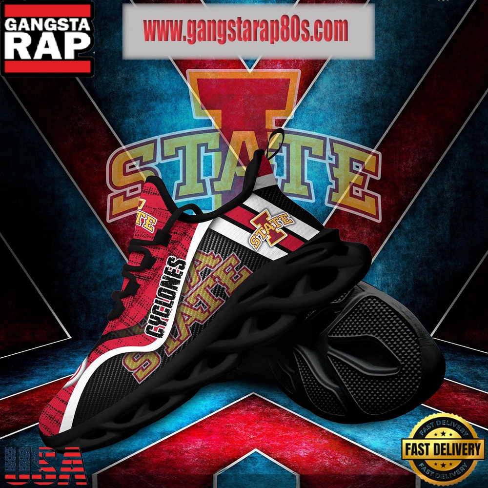 NCAA Iowa State Cyclones New Design Max Soul Shoes Running Sneakers NCAA Iowa State Cyclones New Design Max Soul Shoes Running Sneakers